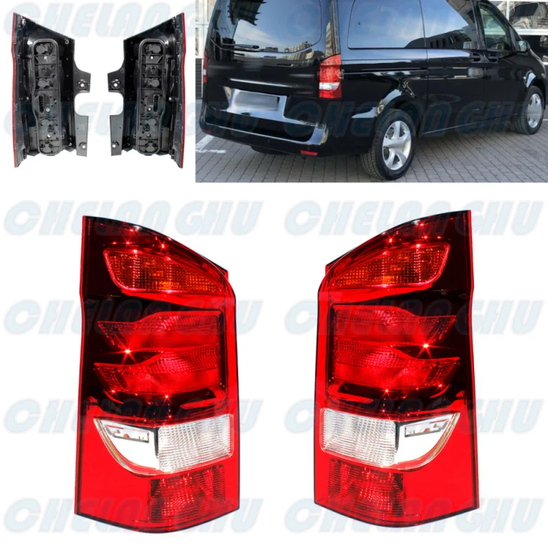 Pair Rear Tail Lamp Light With Circuit Board 4478200064 A4478200164 For Mercedes Benz Vito W447 2015 2016 2017 2018 2019 2020