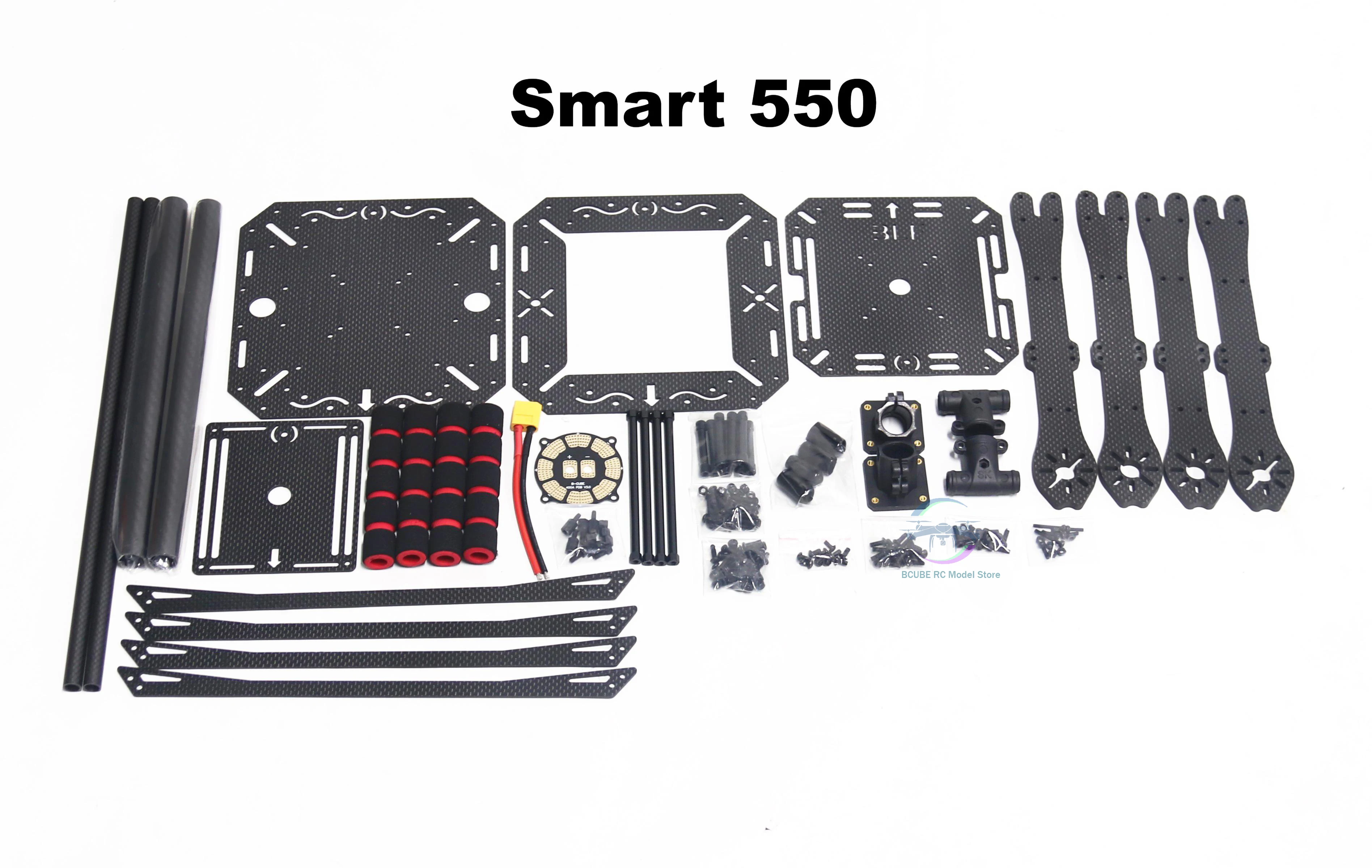 ZD550 550mm cadre de Drone en fibre de carbone FPV Quad APM Pixhawk Ardupilot Quadrotor support RC Multicopter multi-rotor avec train d'atterrissage