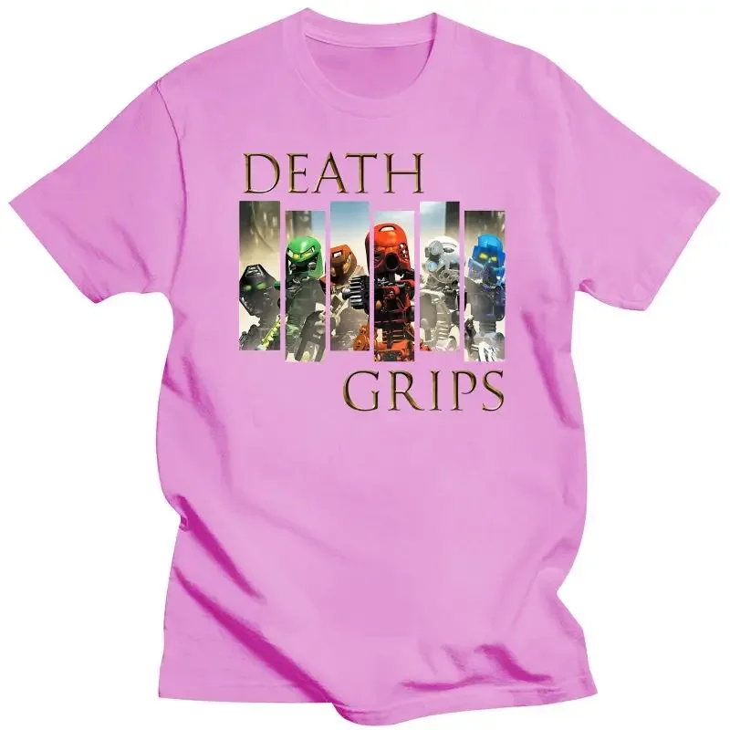 White For Men Women Unisex Men Women Tops T-Shirt New Death Grips Bionicle Toa Mata Tops Tee T Shirt  oversized t shirt