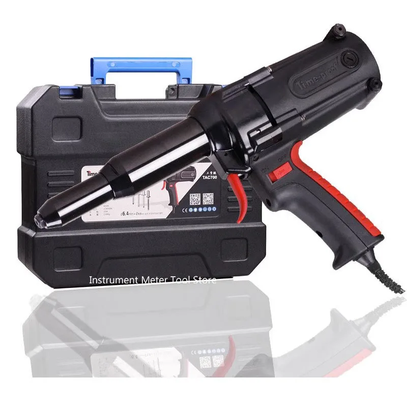 Up to 6.4mm heavy duty electric rivet gun riveting tool electrical blind riveter power tool 220V/600W TAC700