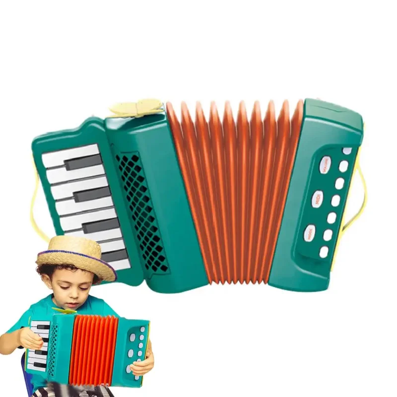 Toy Accordion for Kids Cartoon Accordion Musical Instrument Accordion Instrument for Kids Mini Accordion Instrument Toy Kids