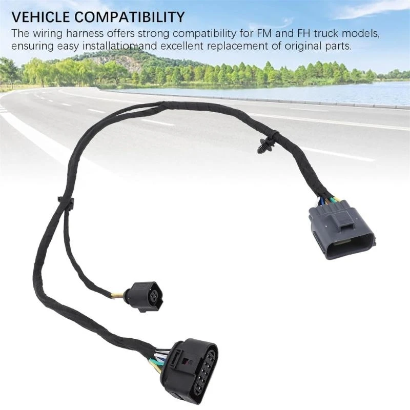 XA6H Headlight Harness 82407496 82343408 Headlamp Cable Wiring Truck Replacement Part