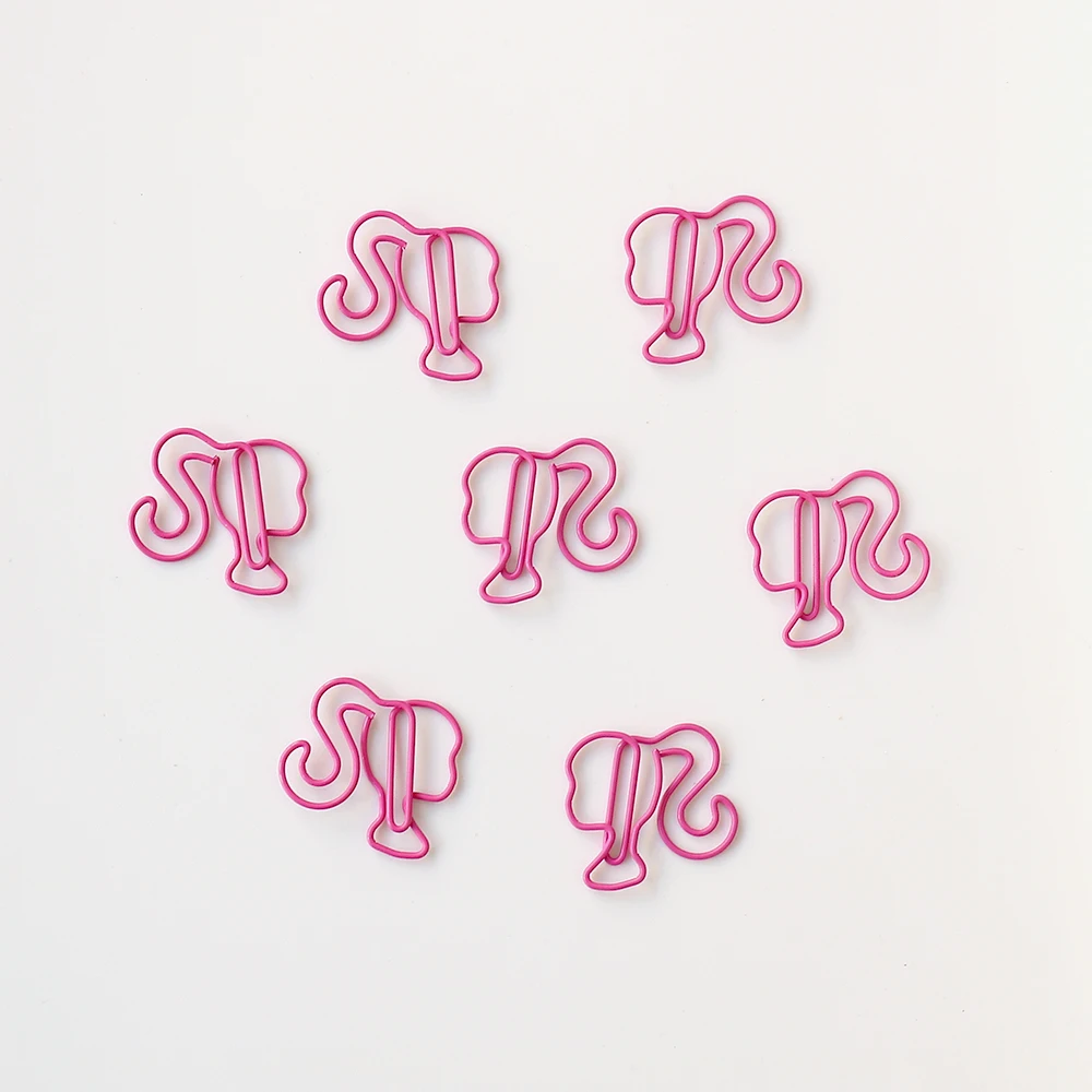 Imagem -05 - Cute Metal Paper Clips para Meninas Kawaii Planet Bookmark Memo Clips Papelaria Pcs por Lote