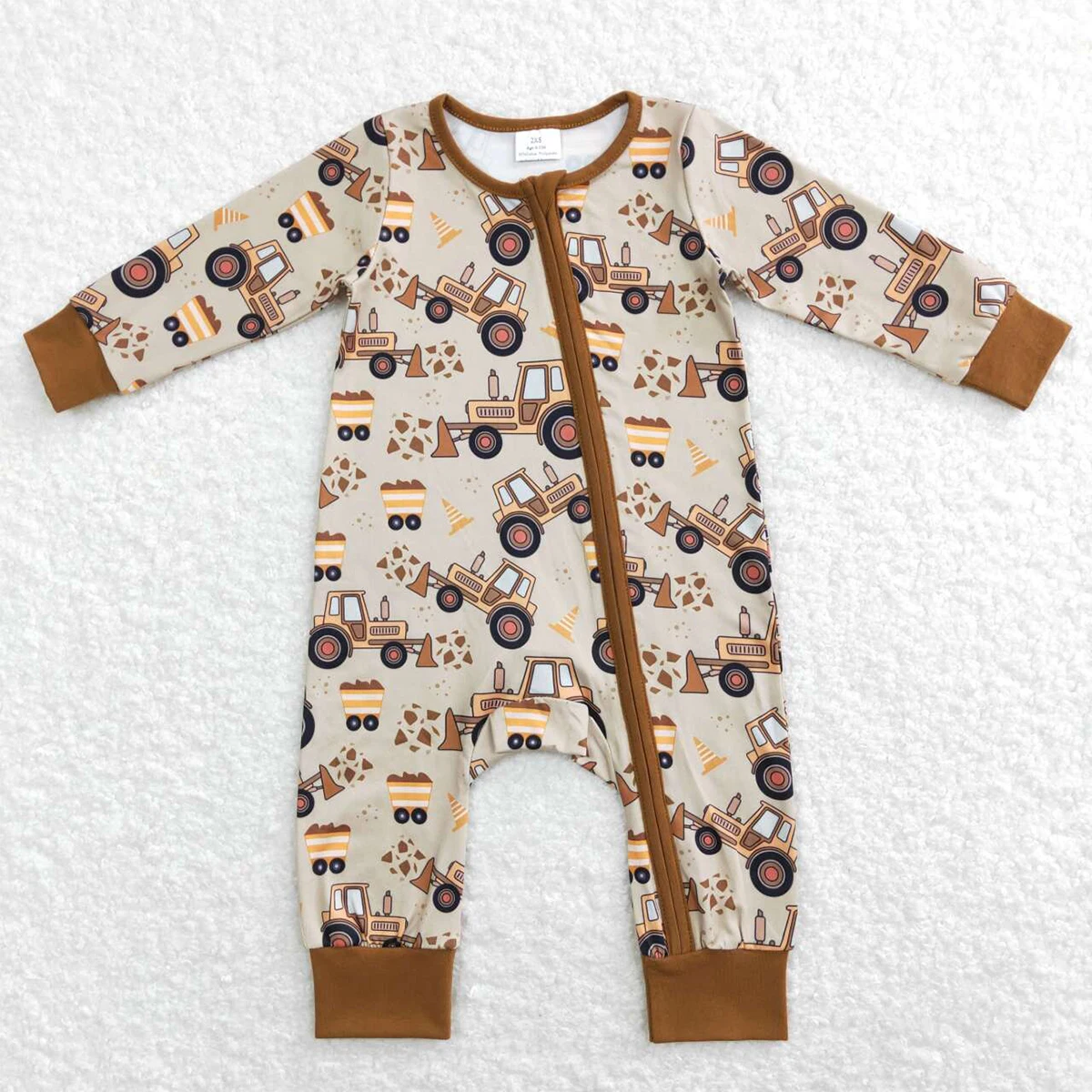 

Wholesale Kids Children Long Sleeves Zipper Jumpsuit Toddler Spring Fall One-piece Romper Newborn Baby Boy Camo Clothing