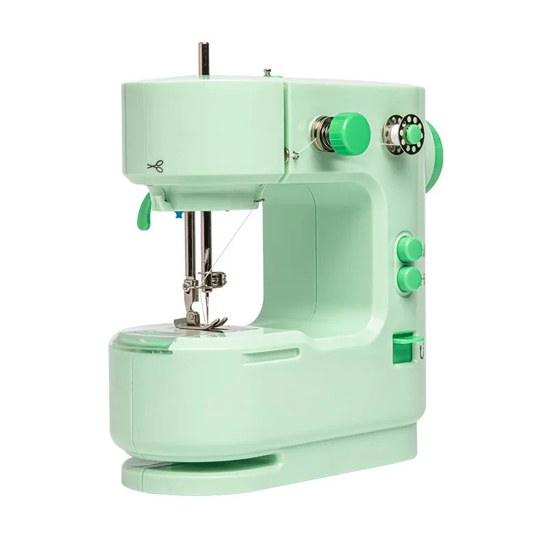 

Portable Household Sewing Machines Electric Mini Thick and Micro Sewing Machines Overlock Desktop Home Naaimachines JTS