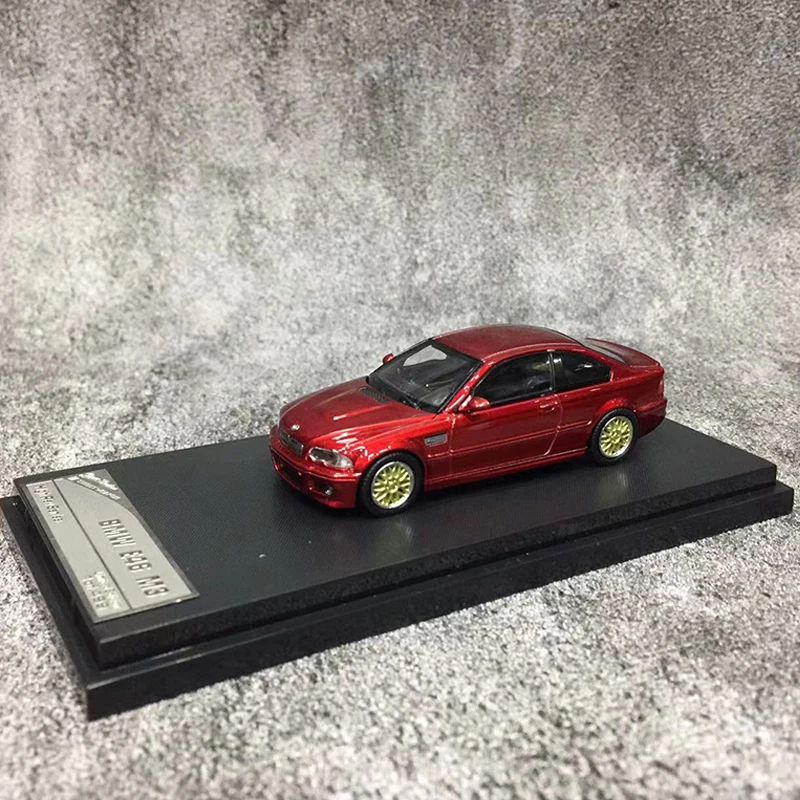 

Street Weapon 1:64 Model Car E46 M3 BBS Wheel Hub Alloy Die-Cast Vehicle LTD 499