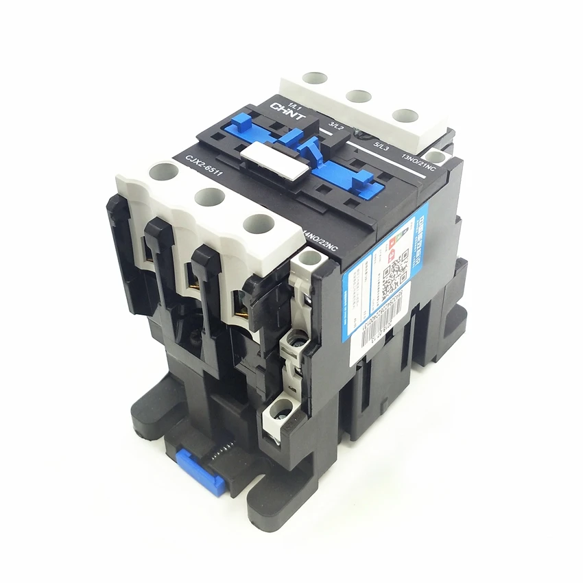 CHINT AC Contactor CJX2-6511 1NO+1NC 50Hz AC220V 110V 380V 24V 36V 48V