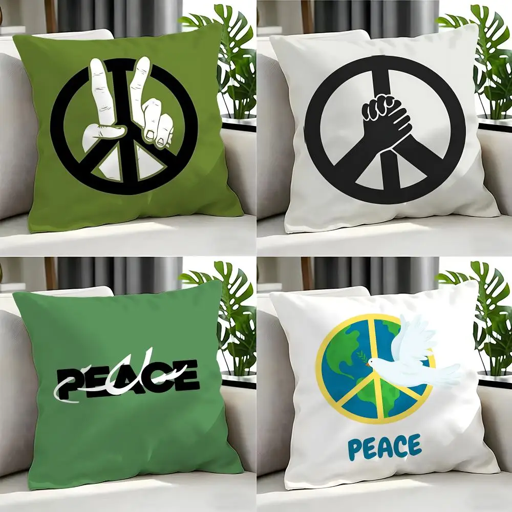 Brand PPeaceed Cushion Cover Cushion Cover Set 4Pcs 50x50 45x45 40x40 Pillowcase Decorative Sofa Home Decor