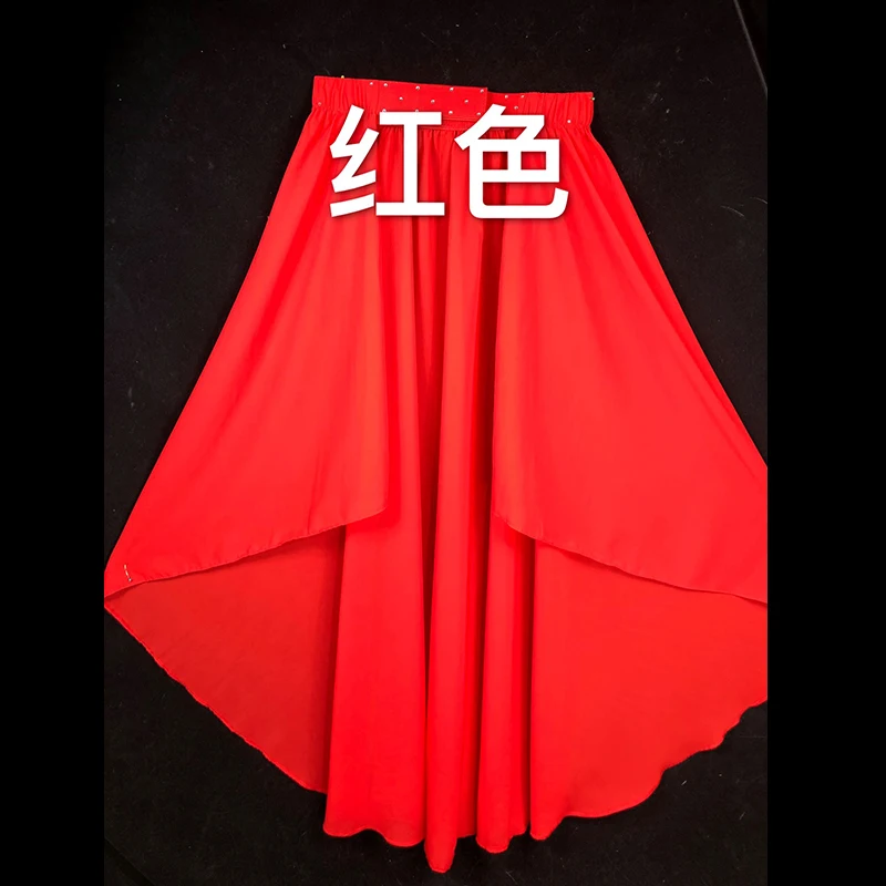 Multi-Color Pole Dance Clothing For Women Tailing Elastic Skirt Jazz Stage Performance  Clothes Rave Festival Clothes DQS6043