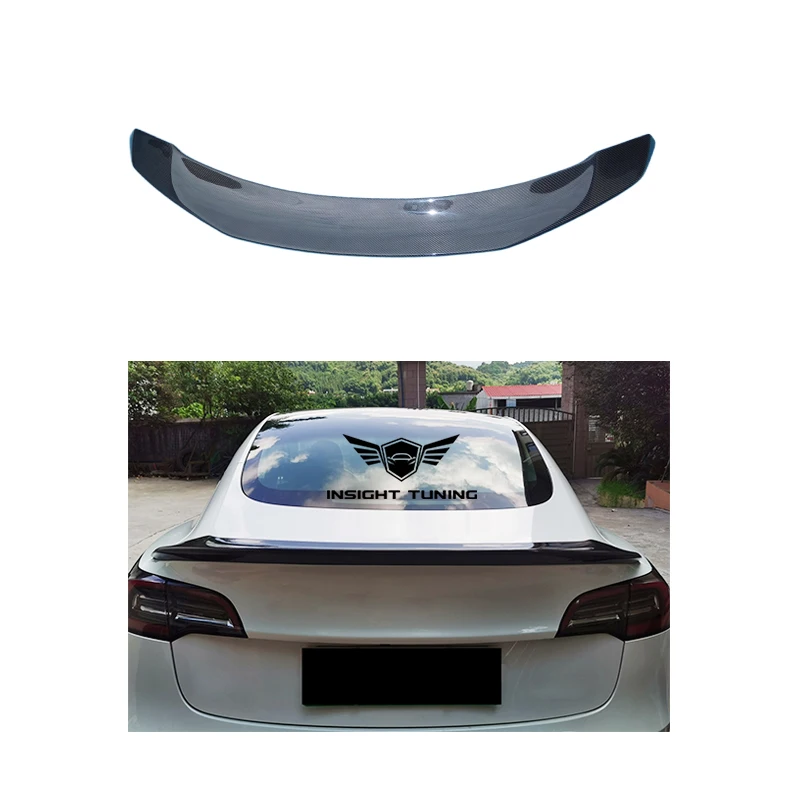 

Высококачественный задний багажник, багажник, хвост, крыло, утконос для спойлера Tesla Model 3,
