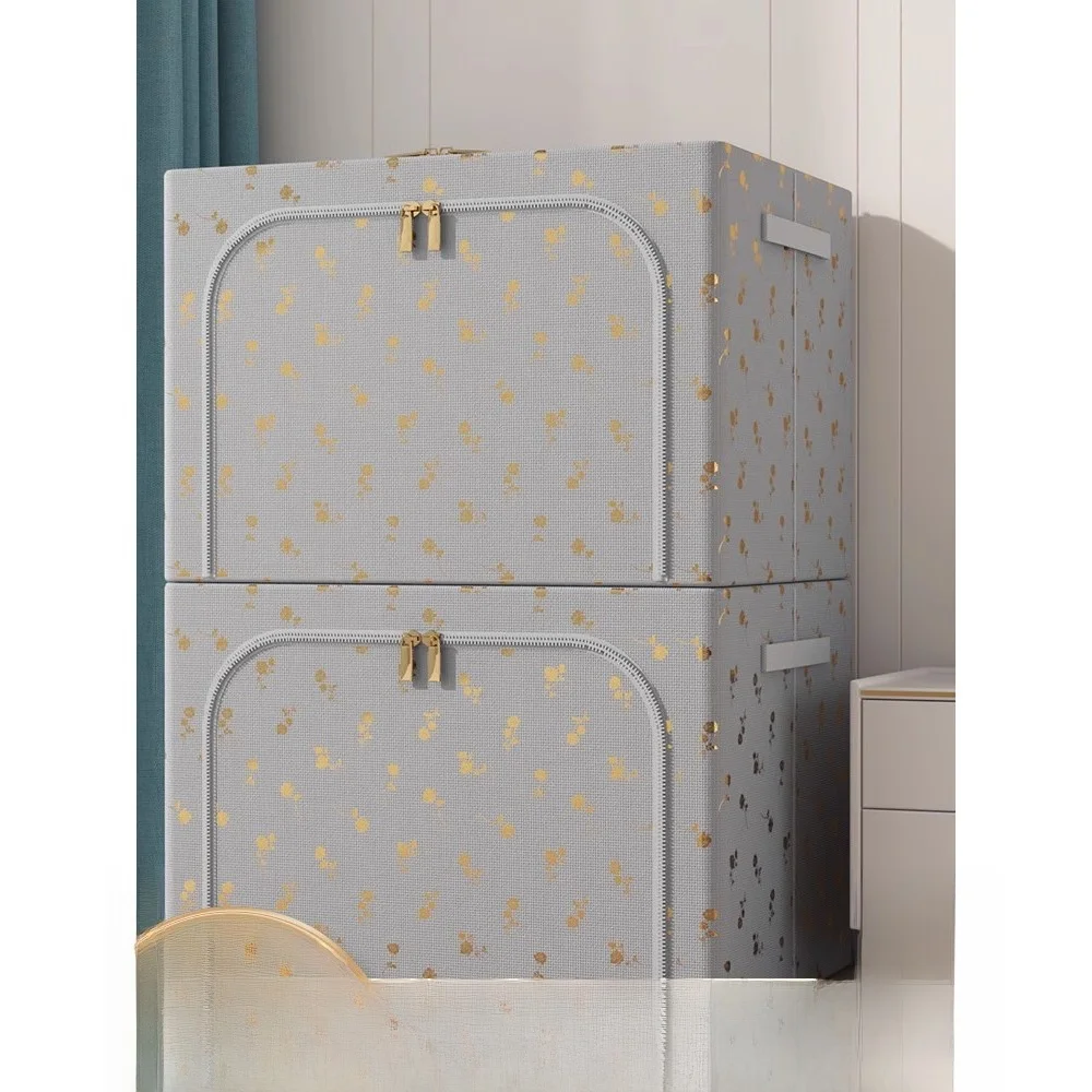 

Корзина для хранения одежды, органайзер для гардероба, коробка для сортировки вещей, тканевая корзина ручной работы из оксфордской ткани, складная корзина