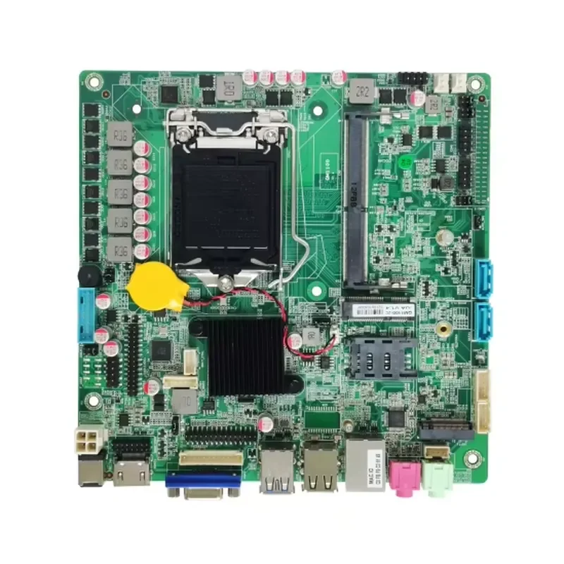 BOLRZO 2026 ELSKY hot-selling QM1100 with shell main board H110 chipset LGA1151 slot, 6th/7th generation CPU DDR4 16GB