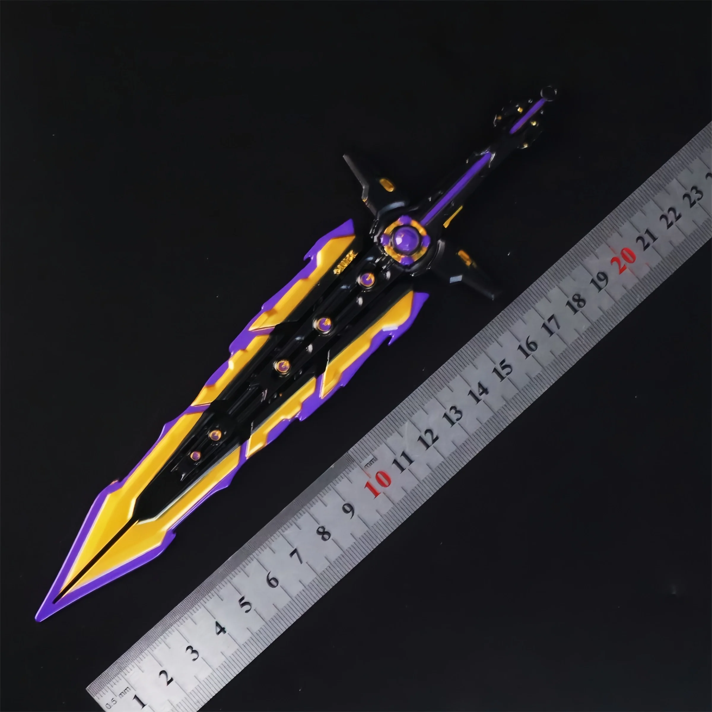 Tactical shooting Chaos Blade model,a must-have prop dark aesthetic game collection anime fans,unsharpened weapon display view 6