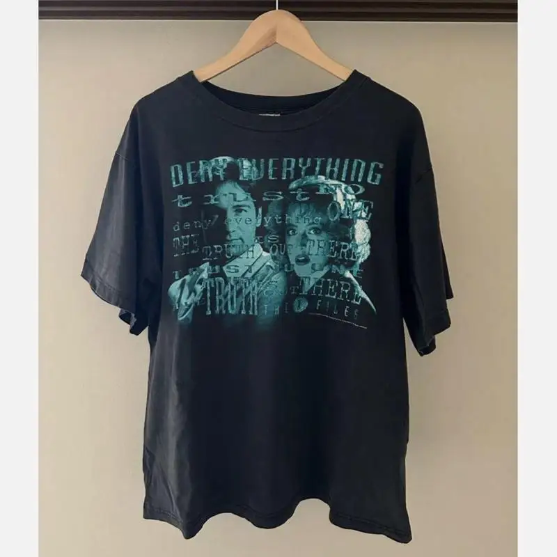 تي شيرت نادر The X Files Movie Tv ذو الطراز الأساسي #1