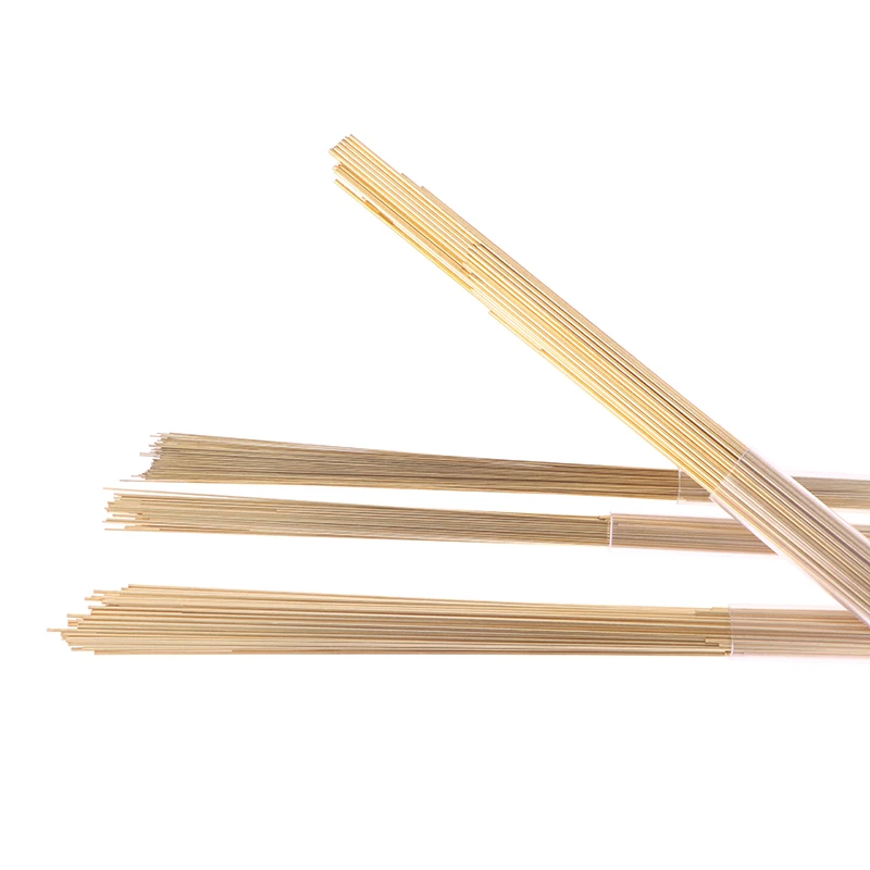 Pacote de 100 tubos de cobre de latão com furo único 0.3/0.5/0.8/1.0*400 para acessórios de corte de fio em máquina de perfuração EDM