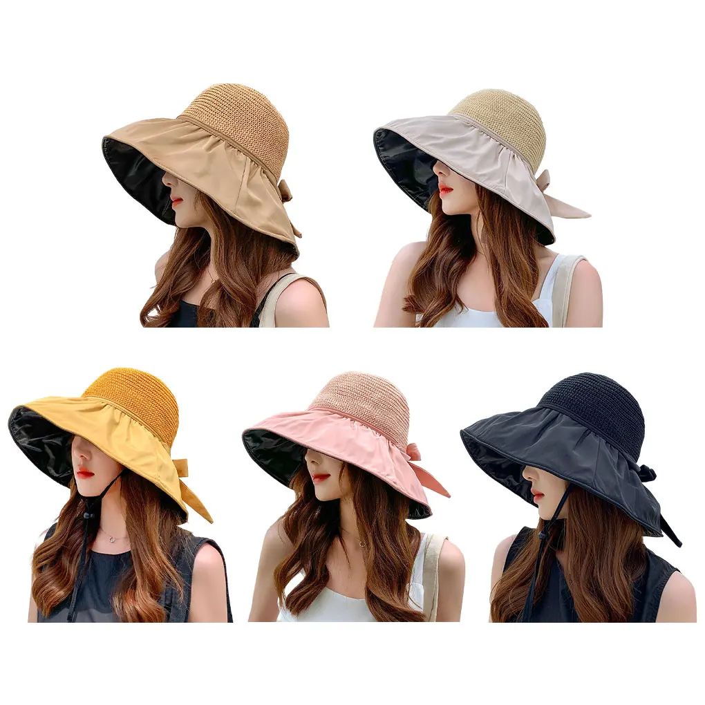 

Stay Cool And Sun Safe In Summer With Breathable Sun Hat Lightweight And Breathable Weaving Process Black Rubber Hat khaki