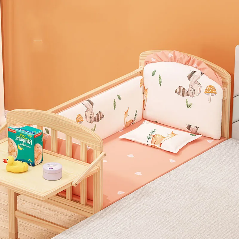 

Platform Single Kids Bed Barrier Fashion Japanese Luxury Kids Bed Railing Mattresses Literas Multifuncional Bedroom Furniture