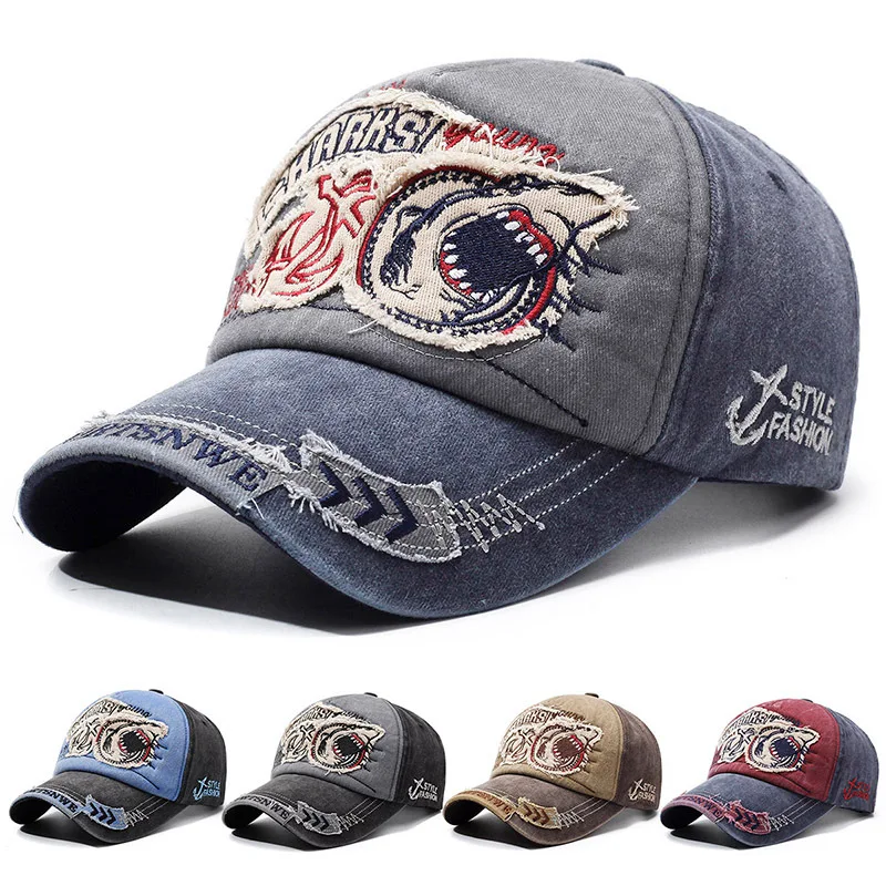 

Retro Letter Embroidery Baseball Caps Spring Summer Men Women Cotton Adjustable Casual Hat Hip Hop Streetwear Sun Hats y2k hat