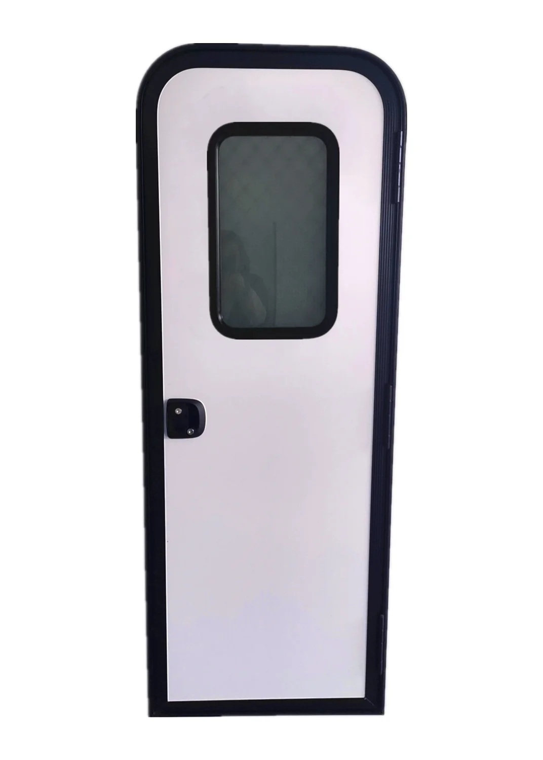 622*1822mm Aluminum Frame Single-point Lock Caravan Door with Insect Screen Door