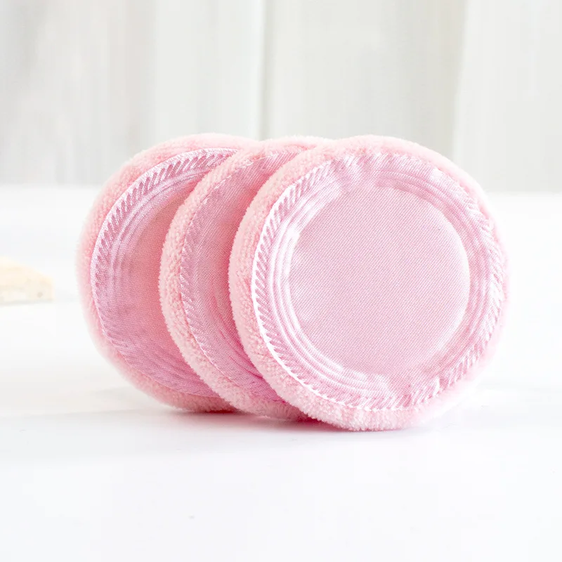 Replaceable Flocking Makeup Powder Puff Mini Face Sponge Cosmetics Soft Cotton Face Beauty Powder Puff Lightweight Sponges