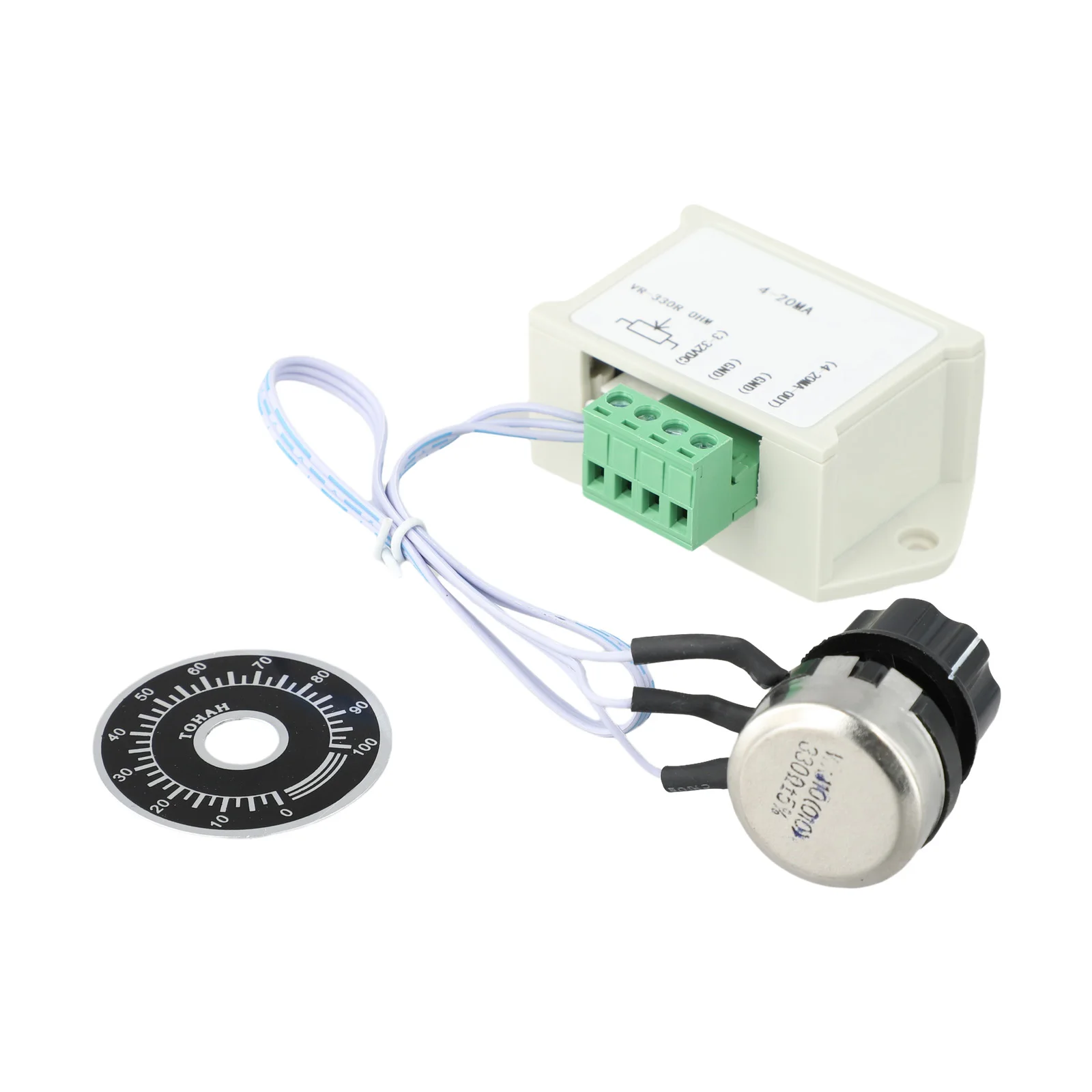 Current Generator Module with Manual Adjustment and Stabilized Output for Electronic Applications Requiring 4 20mA