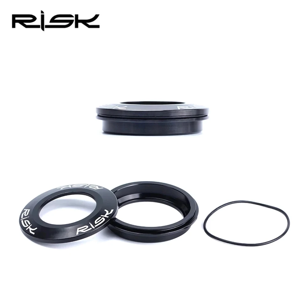 RISK DH-44F Mountain Road Bicycle External Headset For 44mm With 28.6mm Straight Fork or 1.5 Taper Pipe Fork Bicycle Accessories