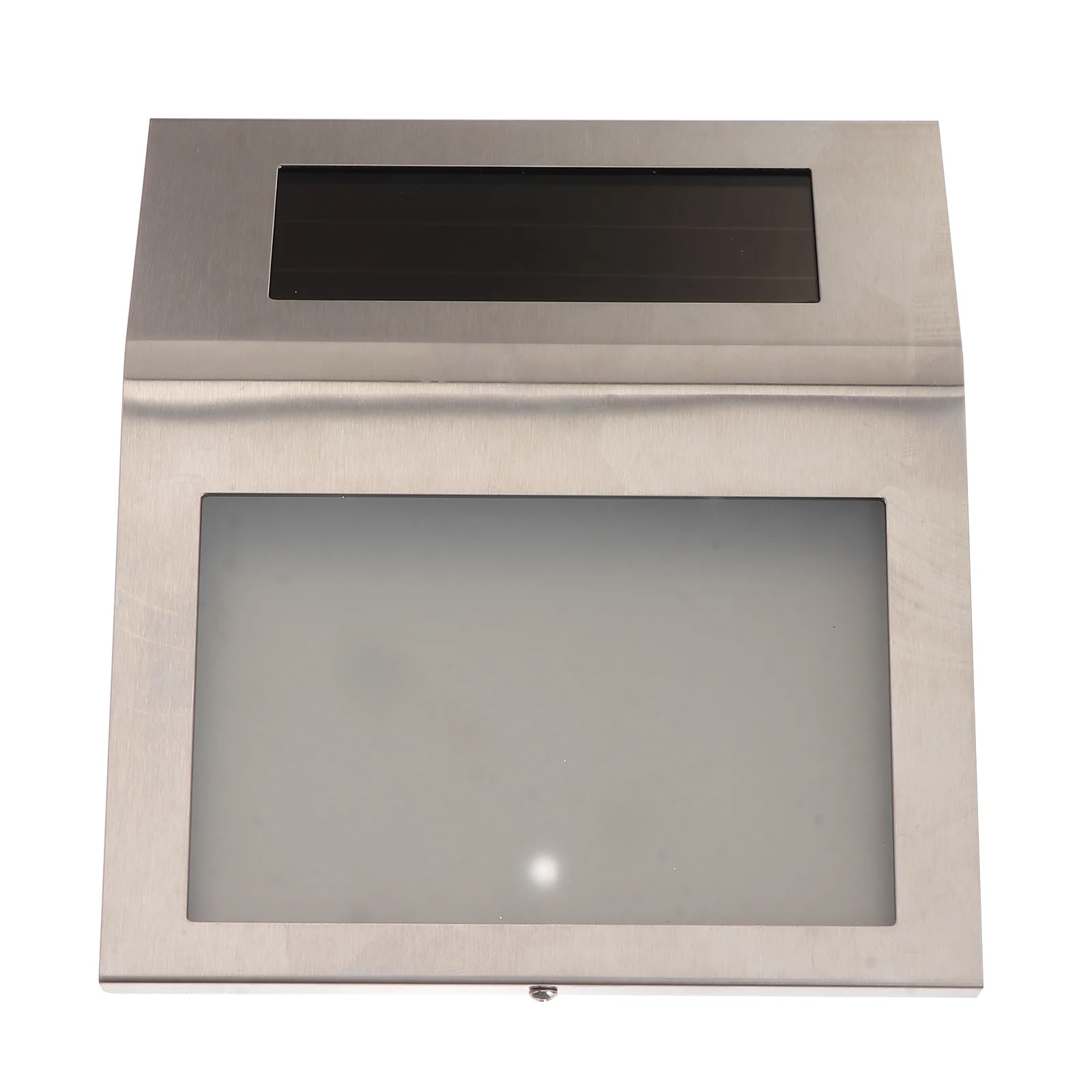 

Solar Lighted Address Number Stainless Steel Roof-Like Protection Water Resistant Night Visibility Solar Address Sign