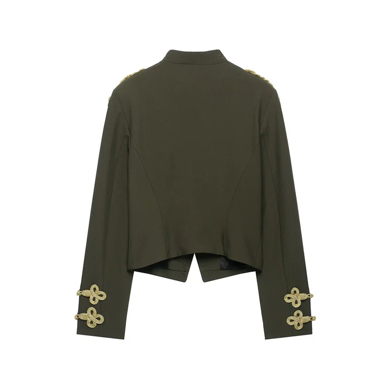 Autumn Women's Suit Jacket 2026 New Fashion Casual Long Sleeved Short Outerwear Elegant Women's Jacket
