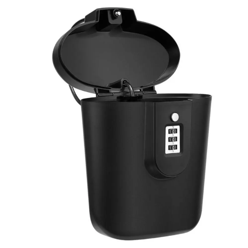 Summer Portable Color Beach Safe Box 3-digit Combination Lock With Steel Wire Outdoor Camp Sports Bucket Security Storage Box