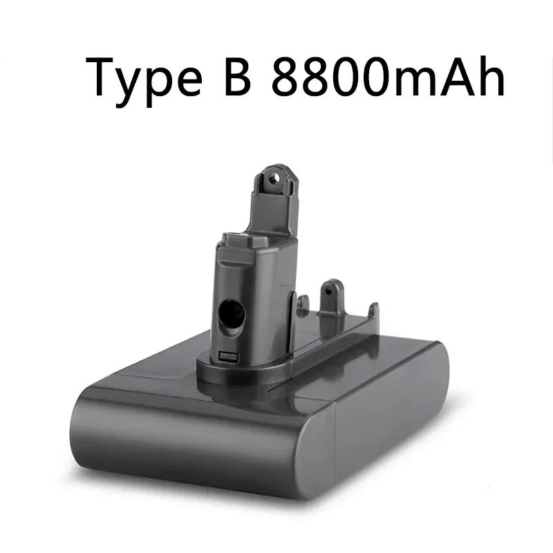 22.2V 8800mAh voor Dyson Fit TypeA B Li-ion Vacuüm Batterij voor Dyson DC35 DC45 DC31 DC34 DC44 DC31 dier DC35 Dier
