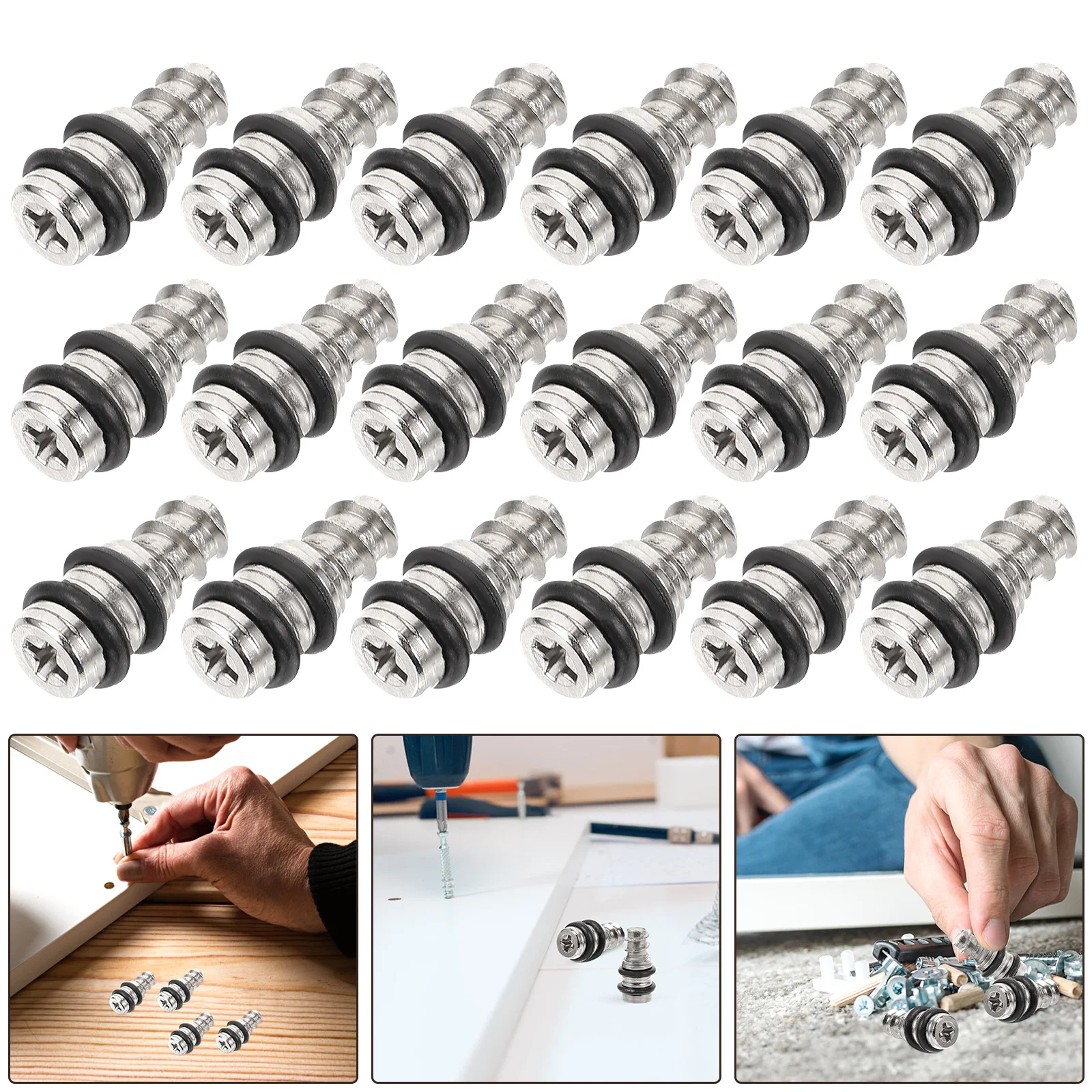 

20Pcs Multi Functional Cabinet Shelf Pegs Strong Load Capacity Easy to Use Kitchen Cabinet Supports Shelf Pegs for Shelves