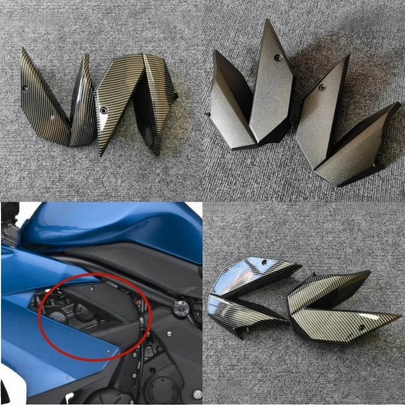 Front Side Frame Fairing Panel Fuel Tank Under Cover Guard Cowling Fit for Kawasaki Ninja650 Ninja 650 ER6F 2009 2010 2011