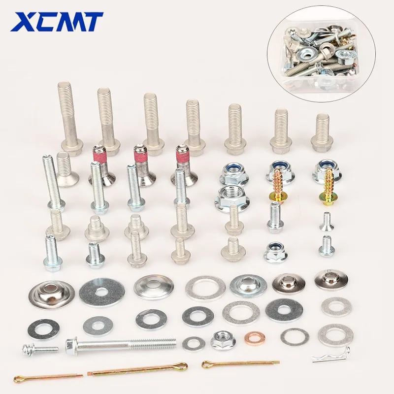 XCMT Motorcycle Complete Body Fastener Kit Dirt Bike Bolts Nuts Washers Cotter Pins Off Road Motocross Repair Hardware Set