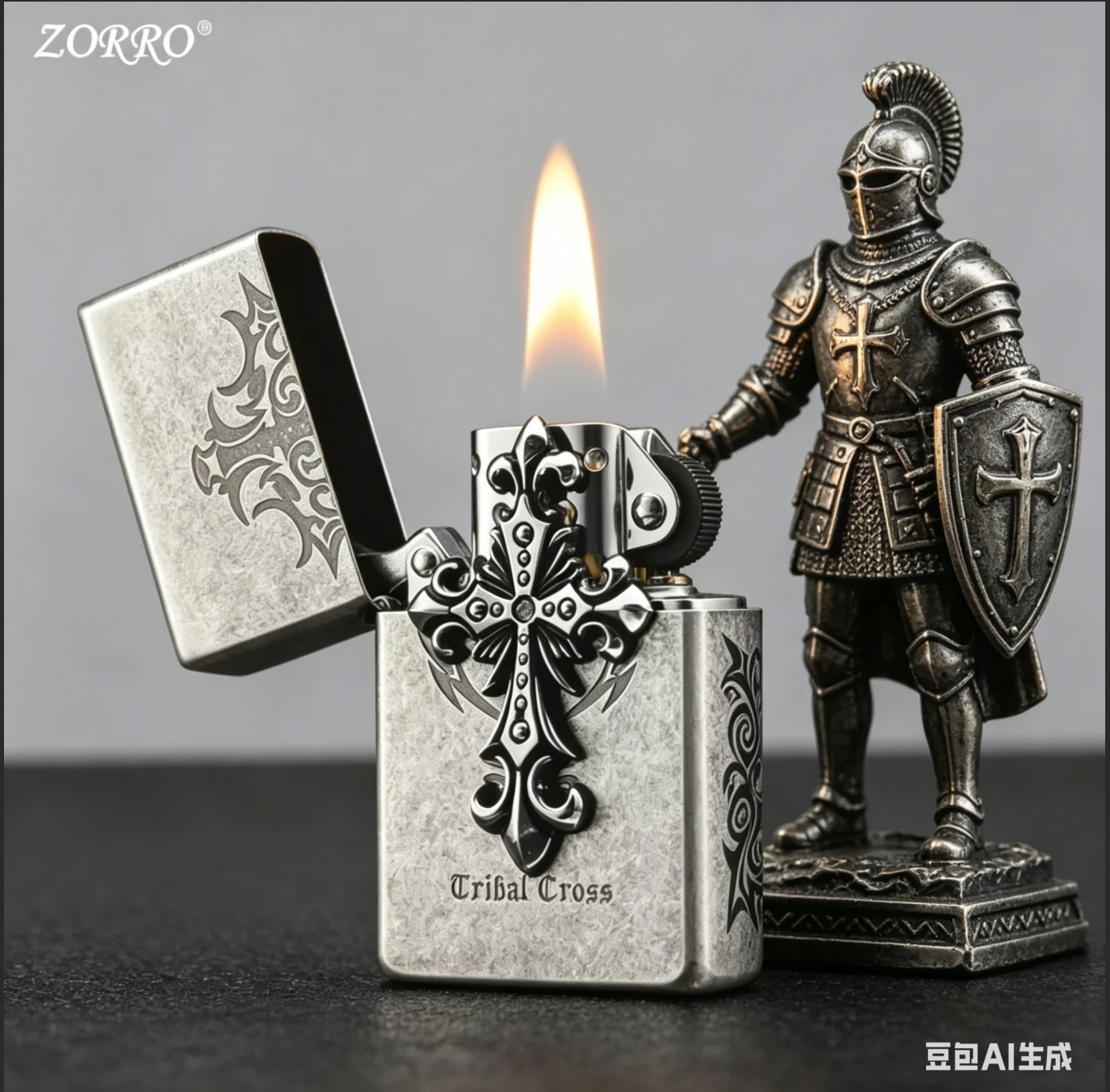 Nouveau Briquet Classique Zorro 2026 à Essence, avec une variété d'options de gravure, Accessoires pour fumeurs, Cadeau pour homme, Gadget briquet