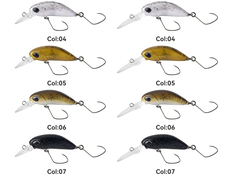 Kingdom Micro Minnow Angelköder, einzigartiges Lippen-Design, Einzelhaken, schwimmende harte Wobbler, 1,7 g/1,85 g, künstlicher Köder für Forellen – Detail 17