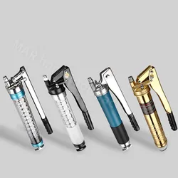 High Pressure Manual Grease Gun 600CC/900CC Pistol Grip Syringe Bicycle Car Truck Accessories Upkeep Chain Heavy Duty Injector