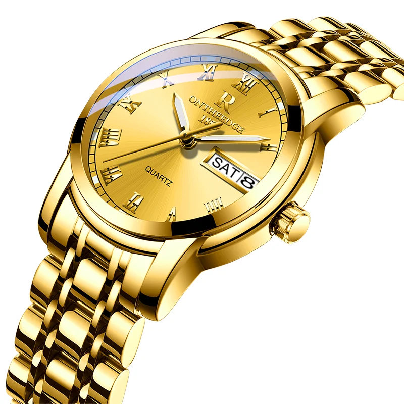 

Relogio Feminino Women Watches Top Brand Luxury Gold Ladies Watch Stainless Full Steel Week Date Classic Bracelet Female Clock