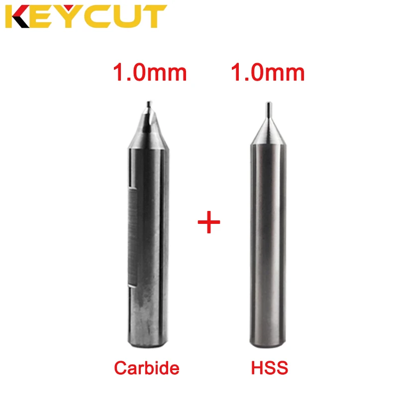 Wear Resistant Milling Cutter 0.9-3.0mm for Wenxing DEFU Manual Vertical Key Machine Locksmith Tools