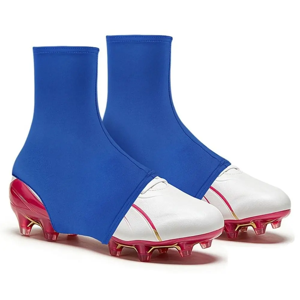 Anti-Slip Football Cleat Covers Anti-Detachment Stretchable Soccer Cleat Covers Breathable Sports Sock Covers Athletic Training