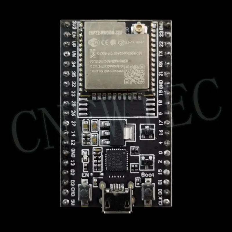 ESP32 Development Board WiFi+Bluetooth Ultra-Low Power Consumption Dual Core ESP32-WROOM-32U Combination package