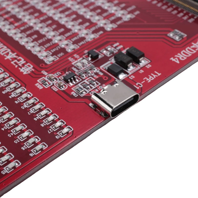 Analizador de reparación de diagnóstico de ranura de memoria de placa base prueba SDRAM SO-DIMM Pin Out