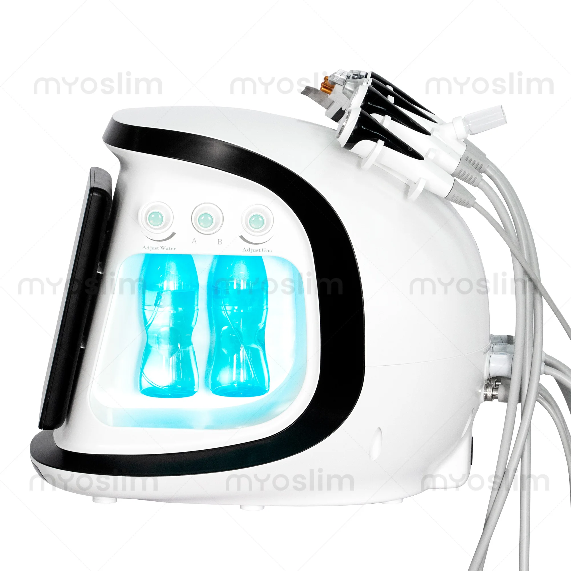

Smart Ice Blue Plus 7 в 1, кислородная гидродермабразия, пузырьковая машина, профессиональная машина для гидра, RF-лифтинг, ультразвуковая машина