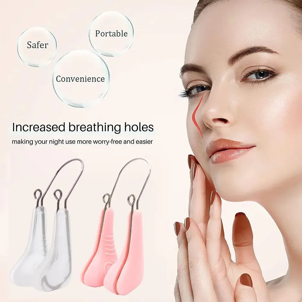 1Pc Nose Shaper Lifter Clip Nose Beauty Up Lifting Slimming Tools Straightener Corrector Nose Soft Rhinoplasty Bridge Device