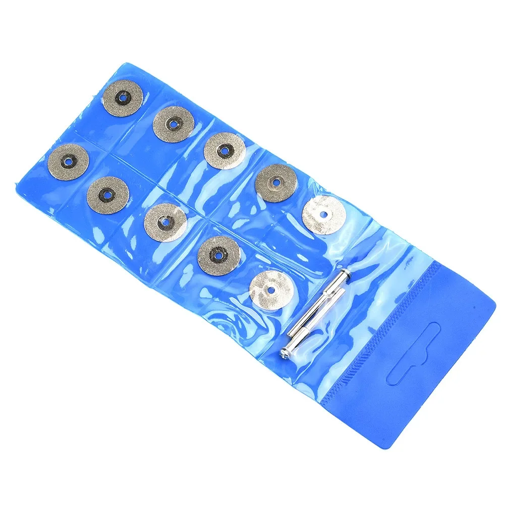 High-quality Diamond Cutting Disc Saw Blade Power Tool Accessories W/ 2Pcs Connecting Rod Abrasive Tools Disc Rotary Tool