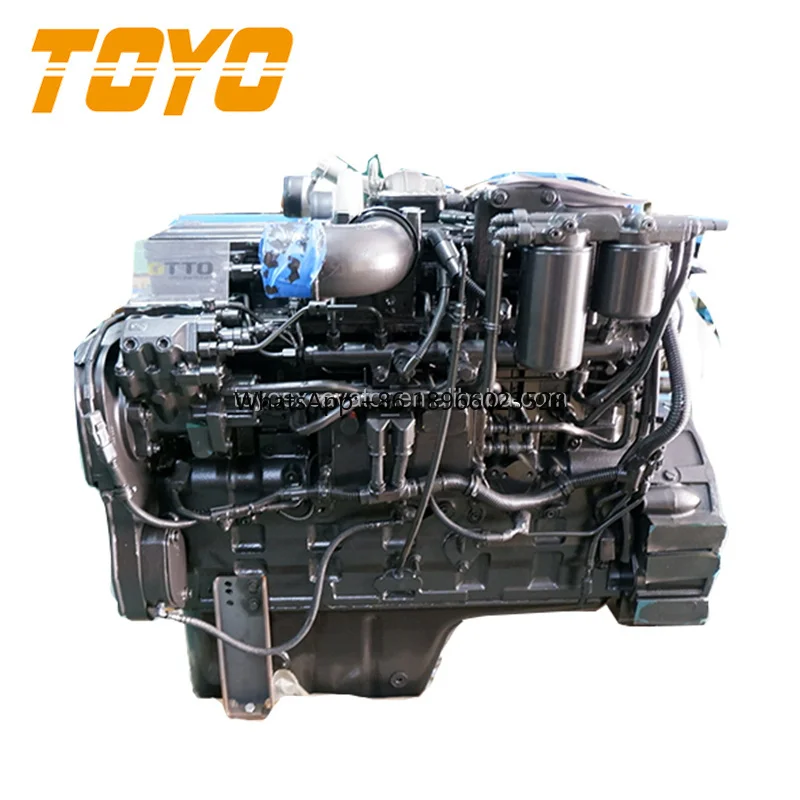 QSB7 6CT8.3 6D107 B5.9 QSK60 QSK23 QSB5 QSK19 C280 QSL29 Diesel Engine Assembly For Excavator Yuchai