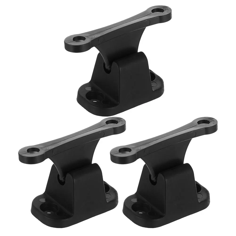 

3 Pcs Door Retainer Catch Camper Latch T-lock Fixed Hook Replacement for Rv Caravan Accessories