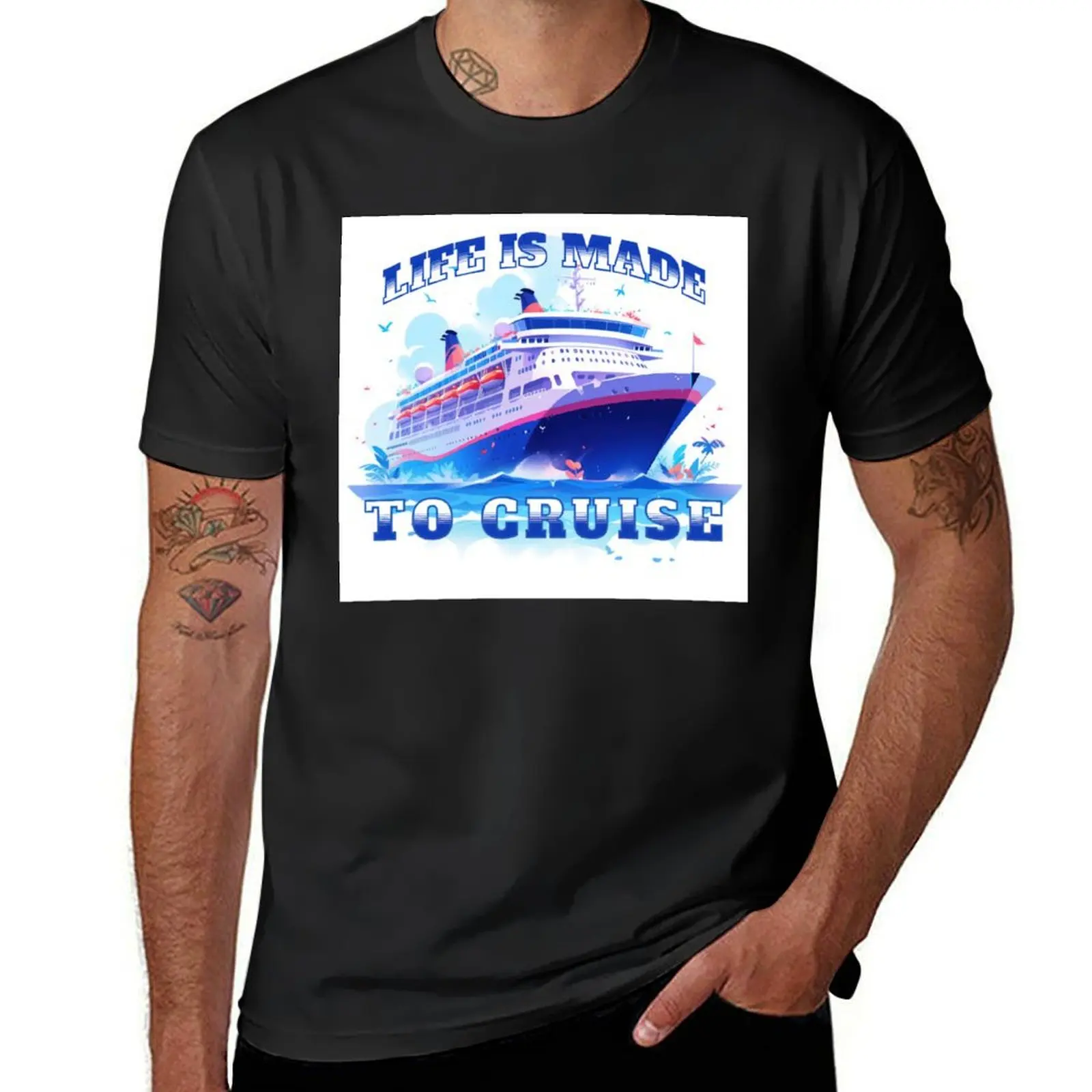 Cruise On T-Shirt plus sizes vintage Blouse sublime mens workout shirts