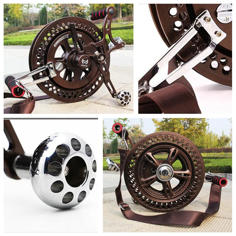 

free shipping 27cm variable speed large kite reel alloy steel flying large kites for adult wheel factory control bar kite surf