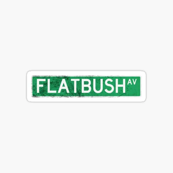 

Flatbush проспект 5 шт. Автомобильные Наклейки для декора комнаты художественные окна бутылки для воды наклейки на холодильник Чемодан детский мотоцикл аниме забавные