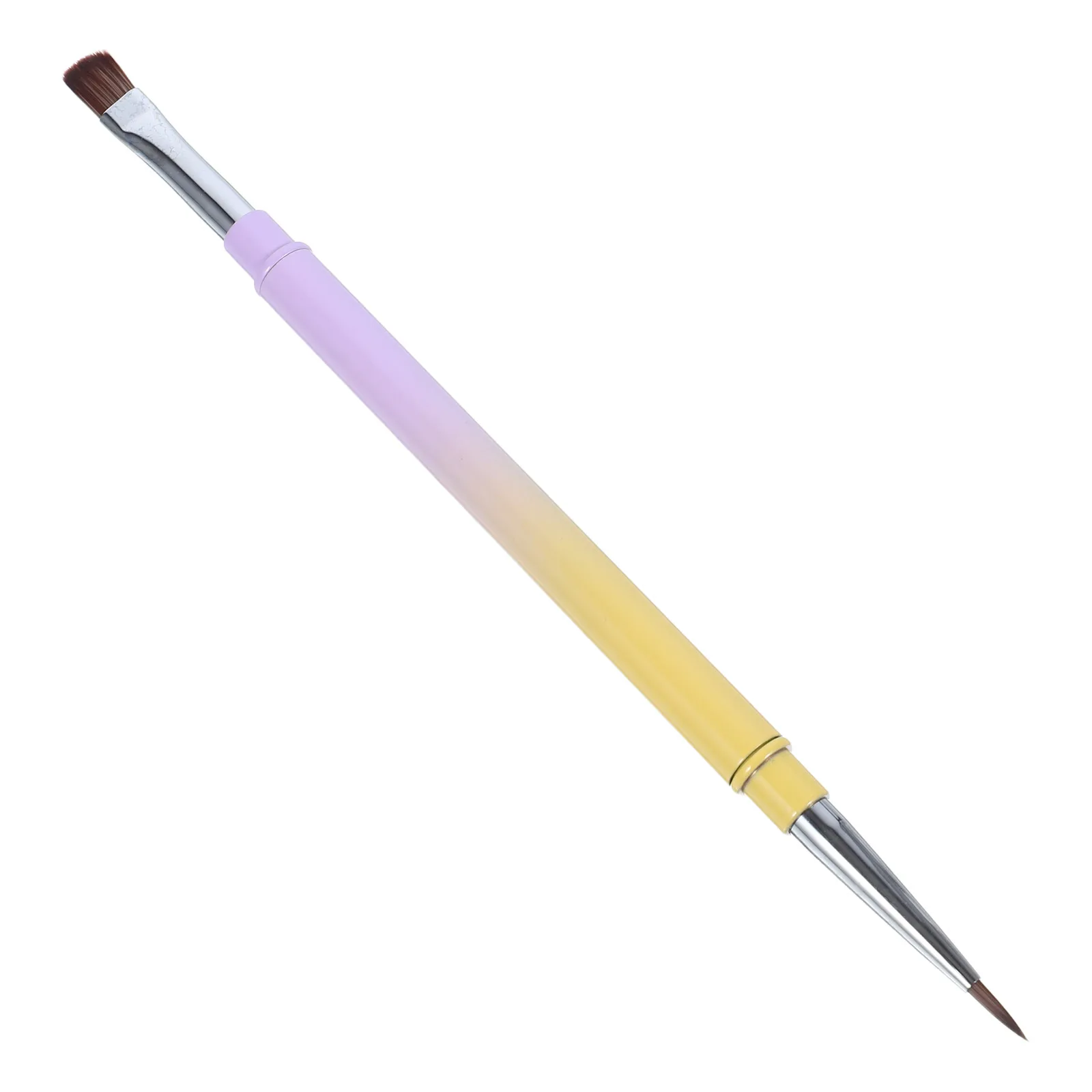 

Manicure Double-head Brush Dual-ended Nail Polish Pen Cleaning Art Double-ended Metal Liner